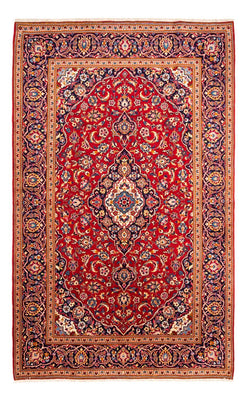 Alfombra persa - Keshan - 302 x 198 cm - rojo