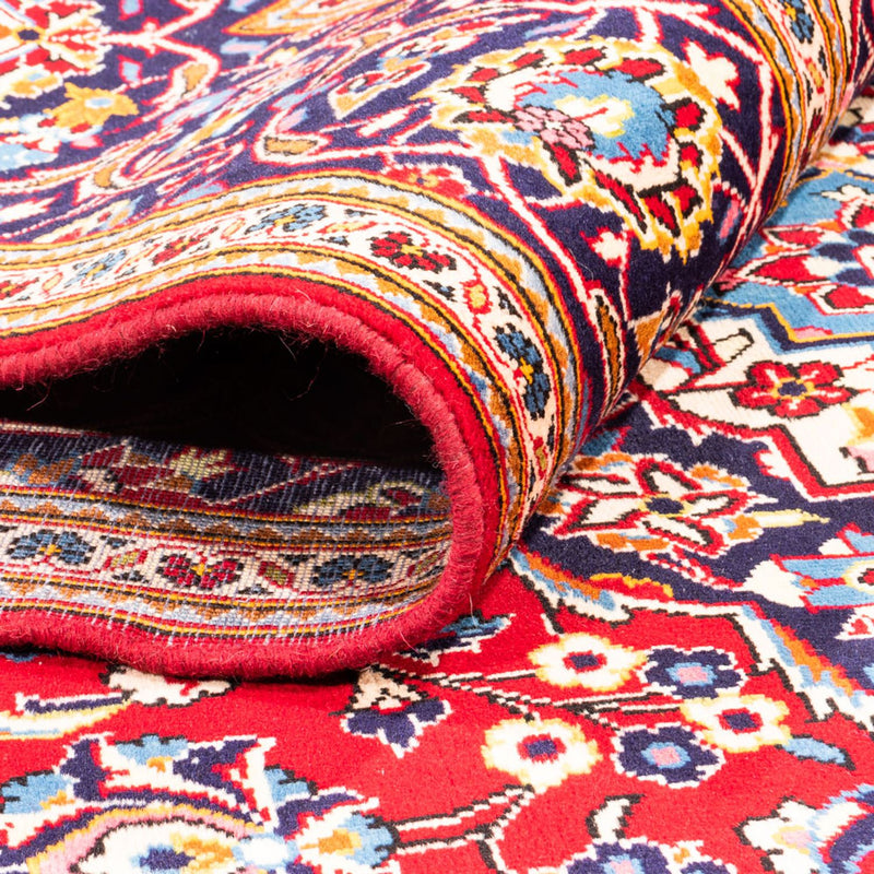 Alfombra persa - Keshan - 302 x 198 cm - rojo