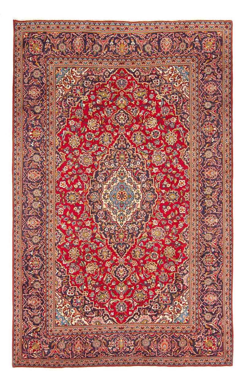 Alfombra persa - Keshan - 300 x 200 cm - rojo