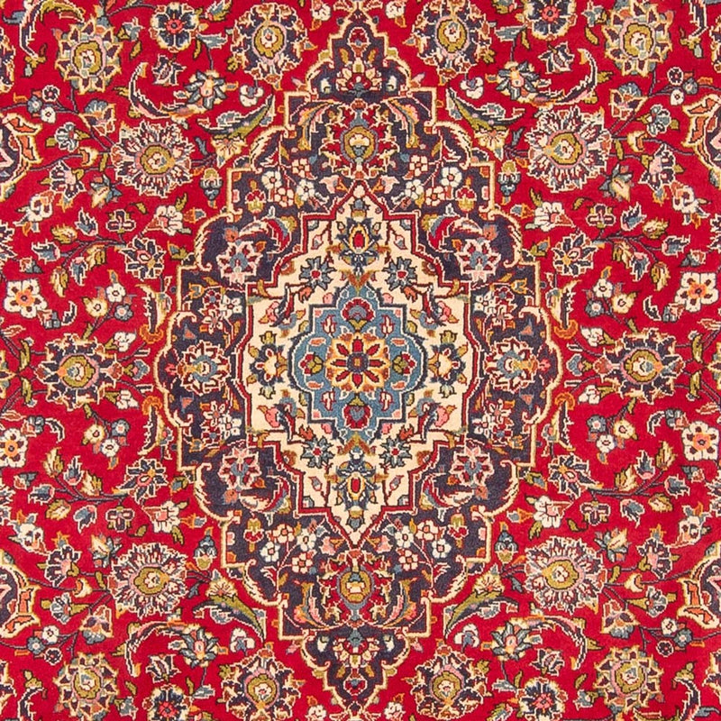 Alfombra persa - Keshan - 300 x 200 cm - rojo