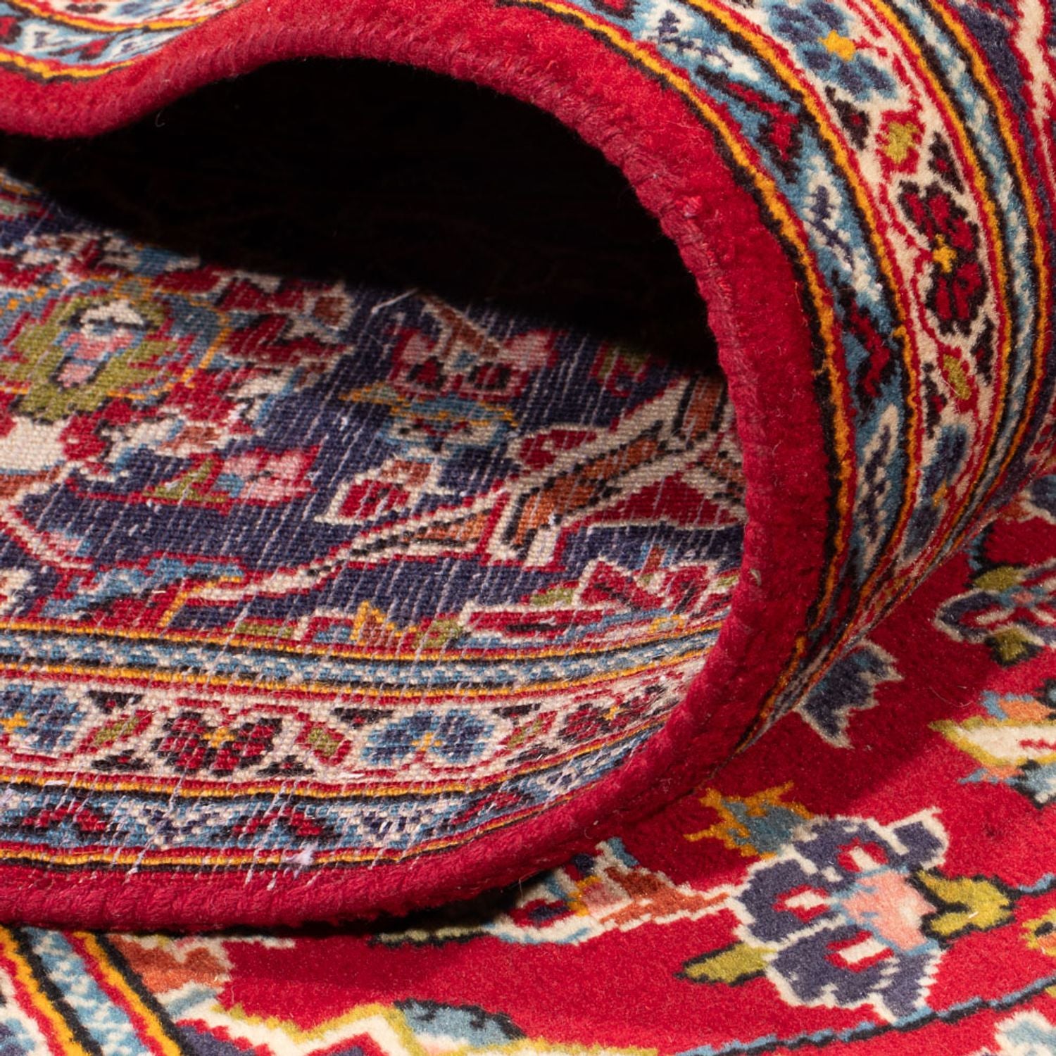 Alfombra persa - Keshan - 300 x 200 cm - rojo