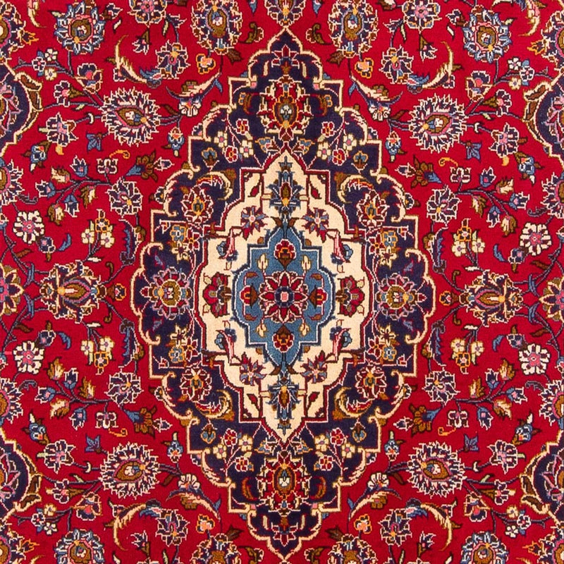 Alfombra persa - Keshan - 306 x 196 cm - rojo
