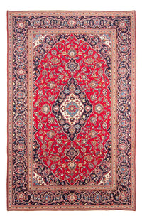 Alfombra persa - Keshan - 300 x 200 cm - rojo