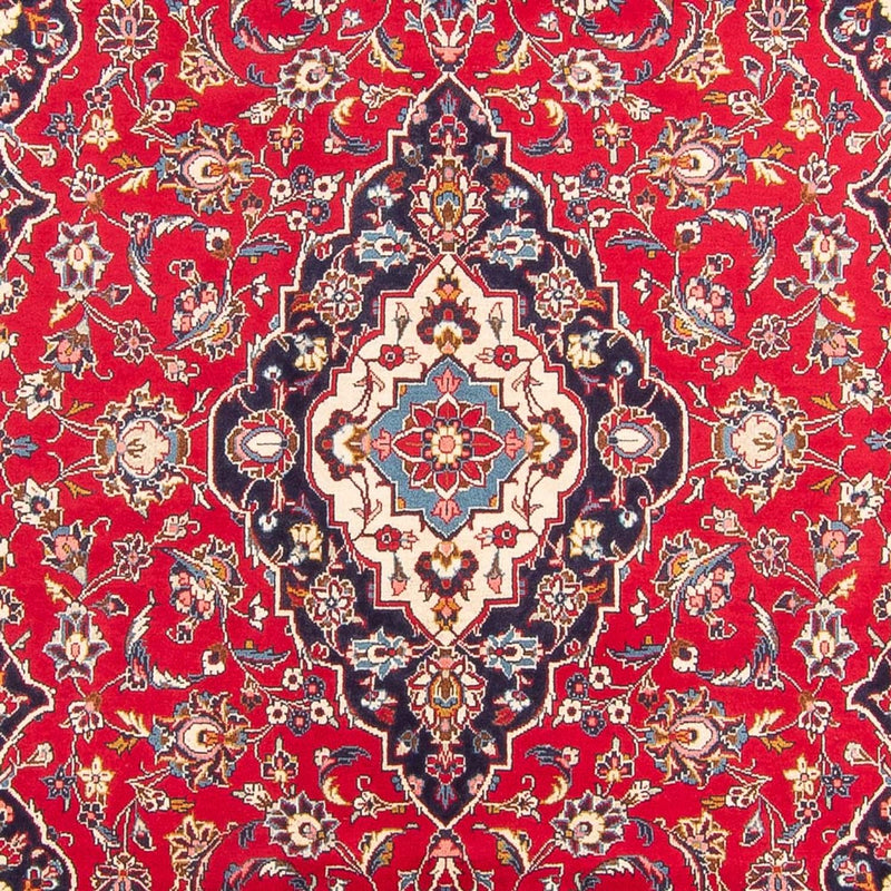 Alfombra persa - Keshan - 300 x 200 cm - rojo