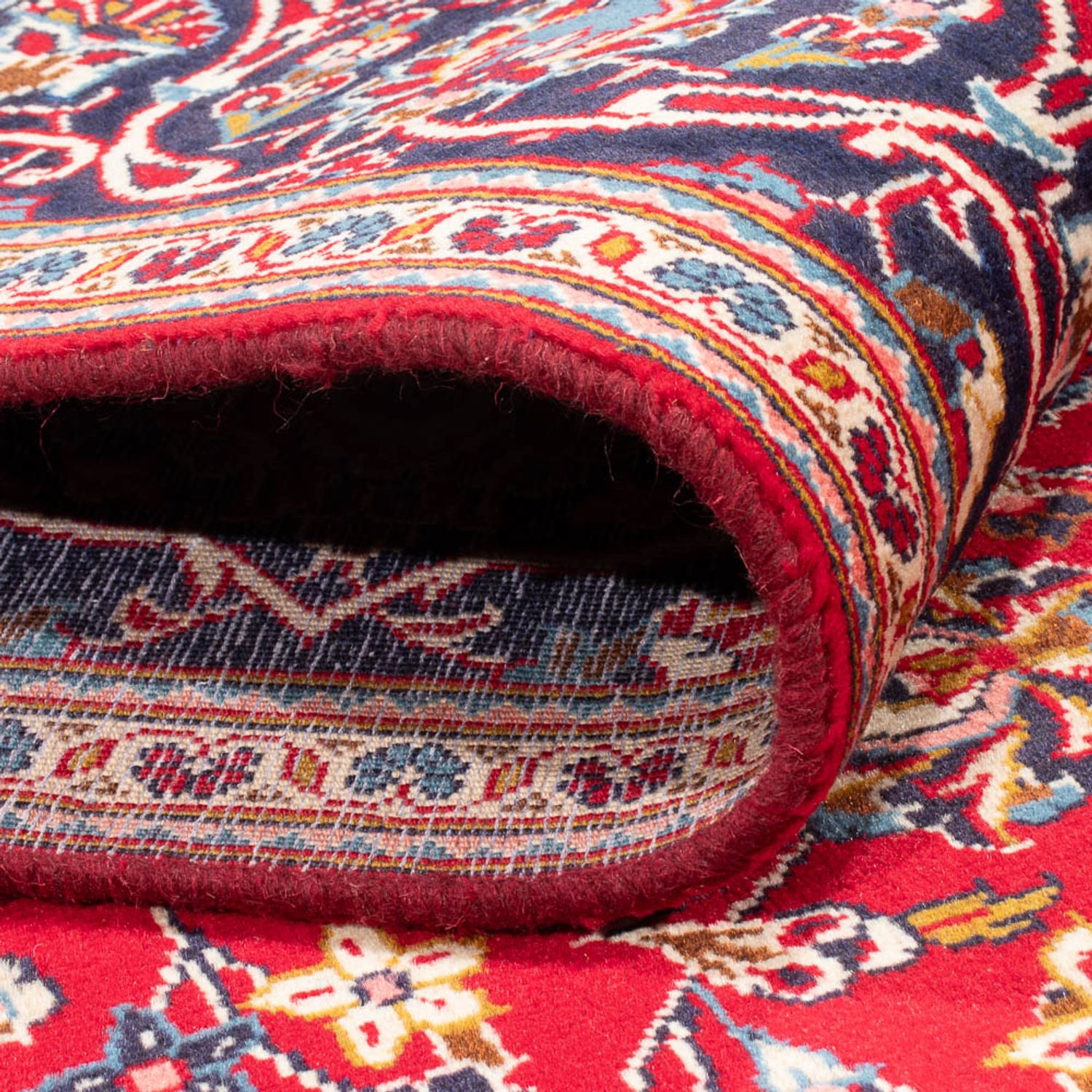 Alfombra persa - Keshan - 300 x 200 cm - rojo