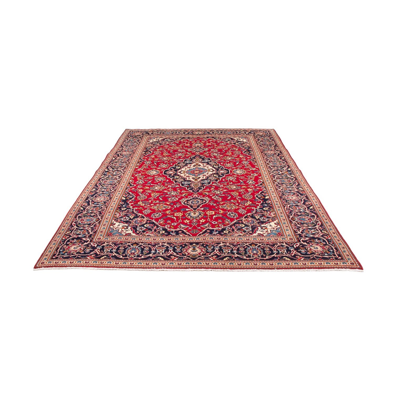 Alfombra persa - Keshan - 300 x 200 cm - rojo