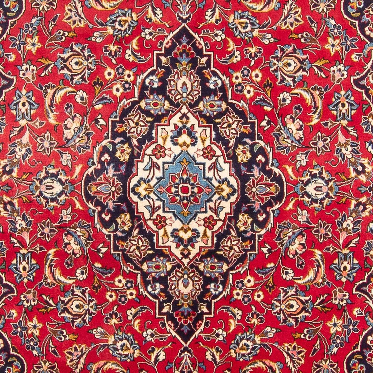 Alfombra persa - Keshan - 300 x 200 cm - rojo