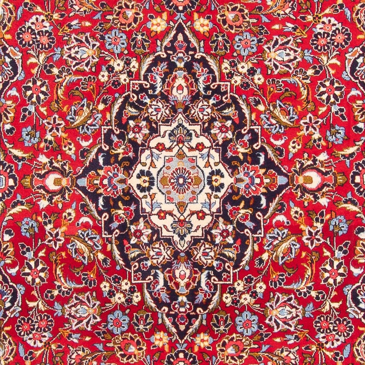 Alfombra persa - Keshan - 300 x 200 cm - rojo