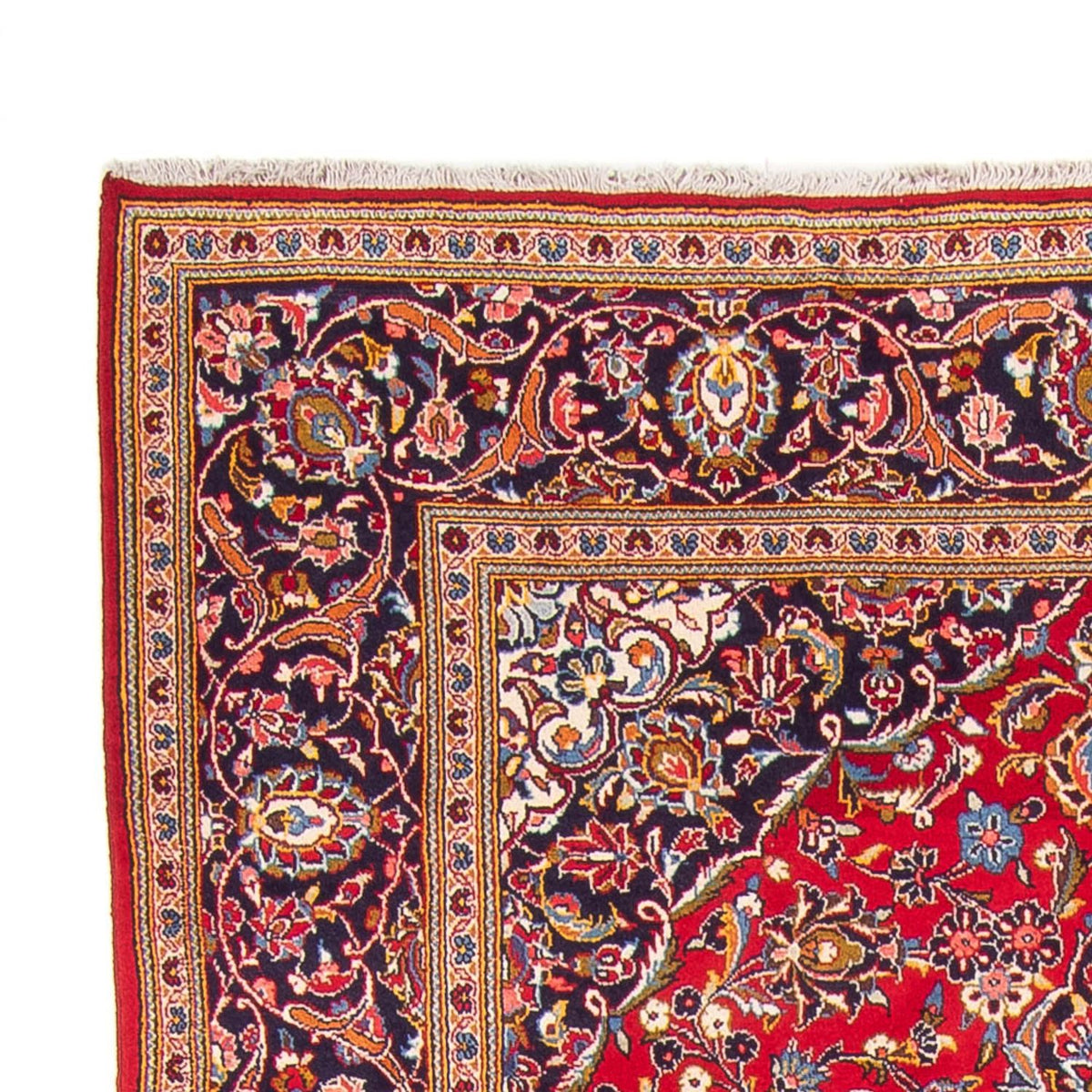 Alfombra persa - Keshan - 300 x 200 cm - rojo