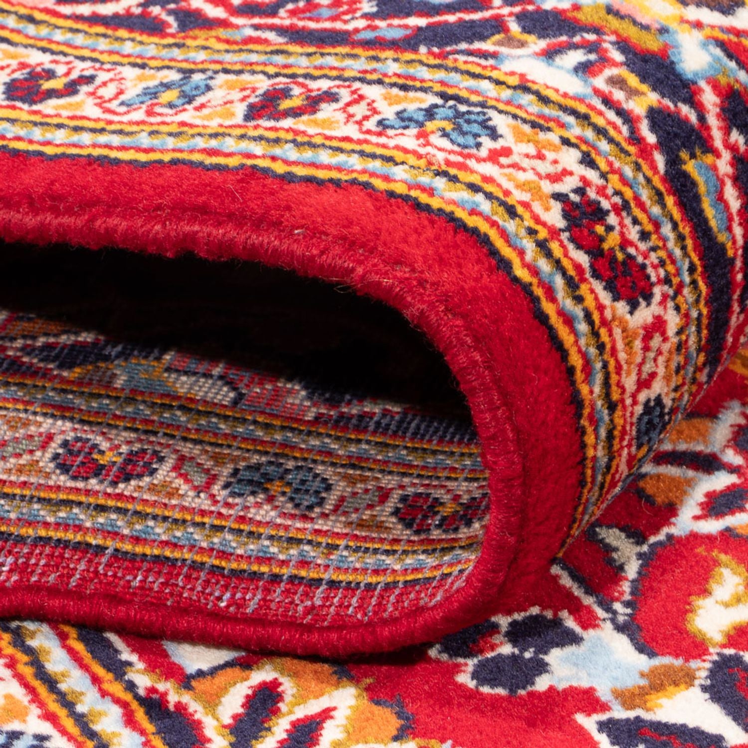 Alfombra persa - Keshan - 300 x 200 cm - rojo