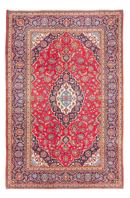 Alfombra persa - Keshan - 300 x 200 cm - rojo