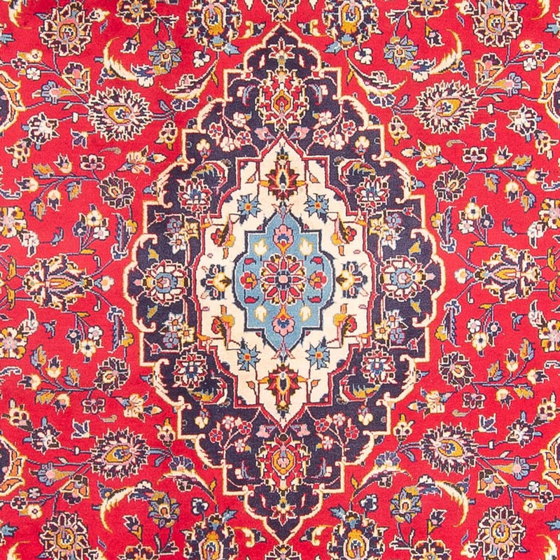 Alfombra persa - Keshan - 300 x 200 cm - rojo