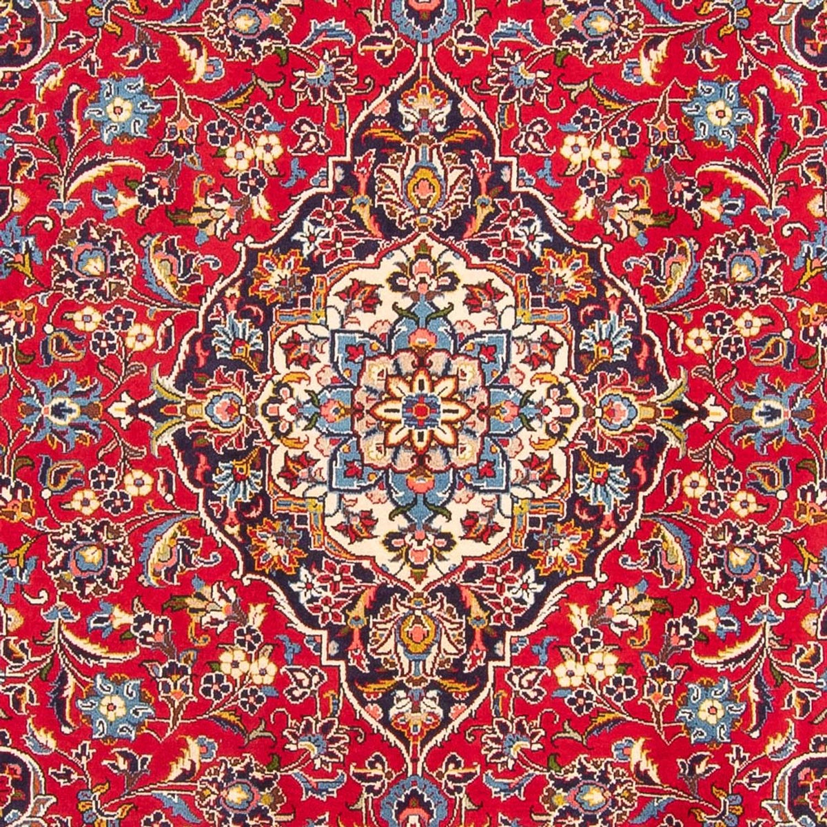 Alfombra persa - Keshan - 300 x 200 cm - rojo