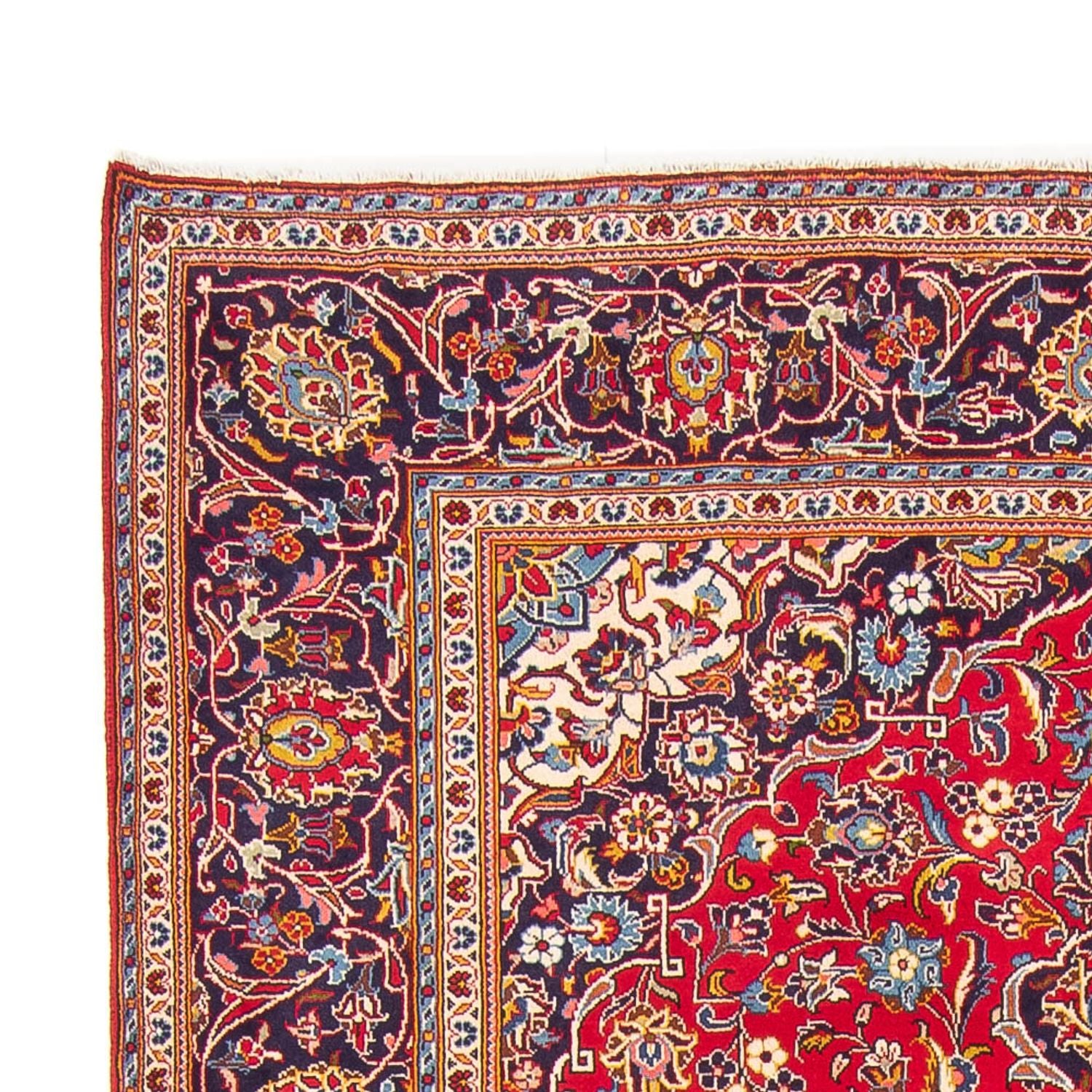 Alfombra persa - Keshan - 300 x 200 cm - rojo