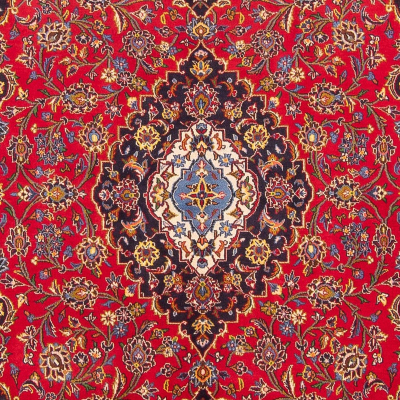 Alfombra persa - Keshan - 296 x 203 cm - rojo