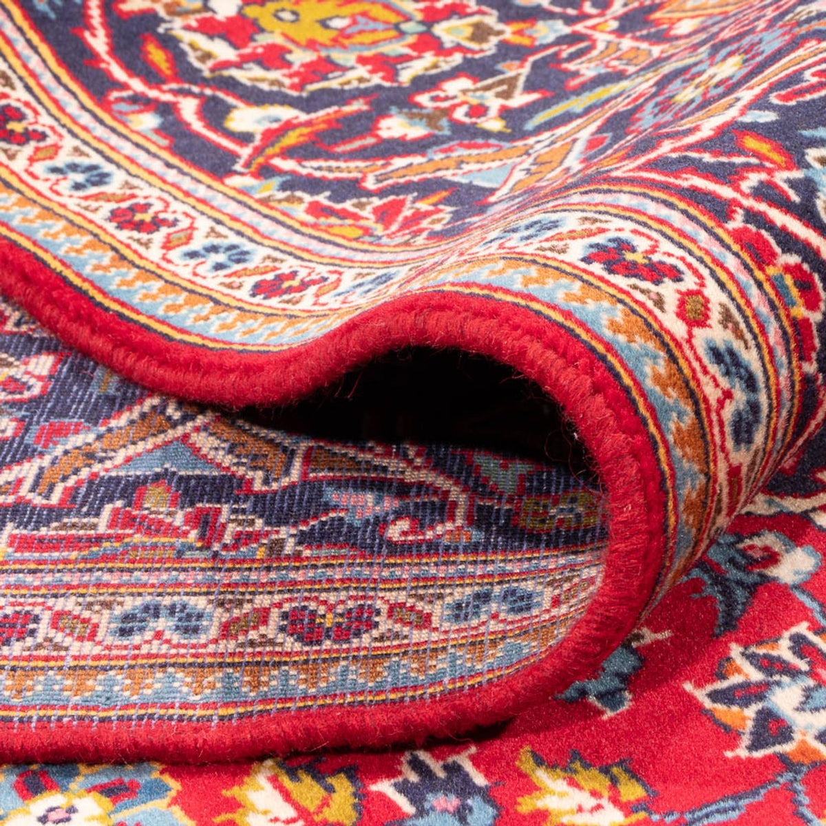 Alfombra persa - Keshan - 310 x 194 cm - rojo