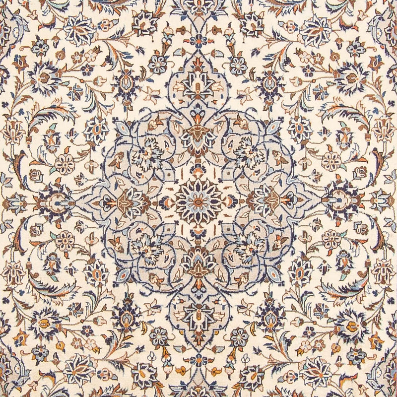 Alfombra persa - Keshan - 305 x 198 cm - crema