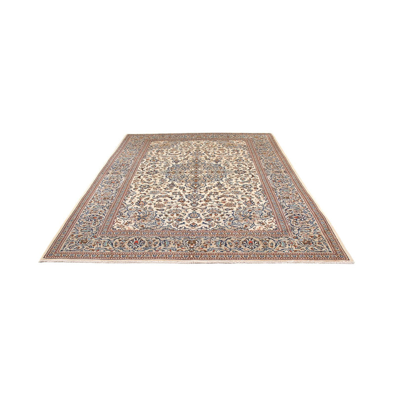 Alfombra persa - Keshan - 305 x 198 cm - crema