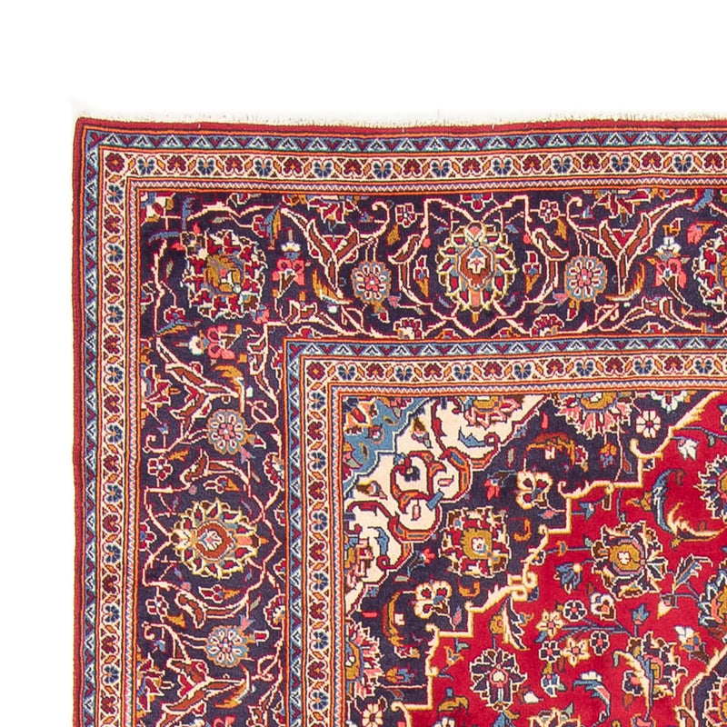 Alfombra persa - Keshan - 302 x 200 cm - rojo