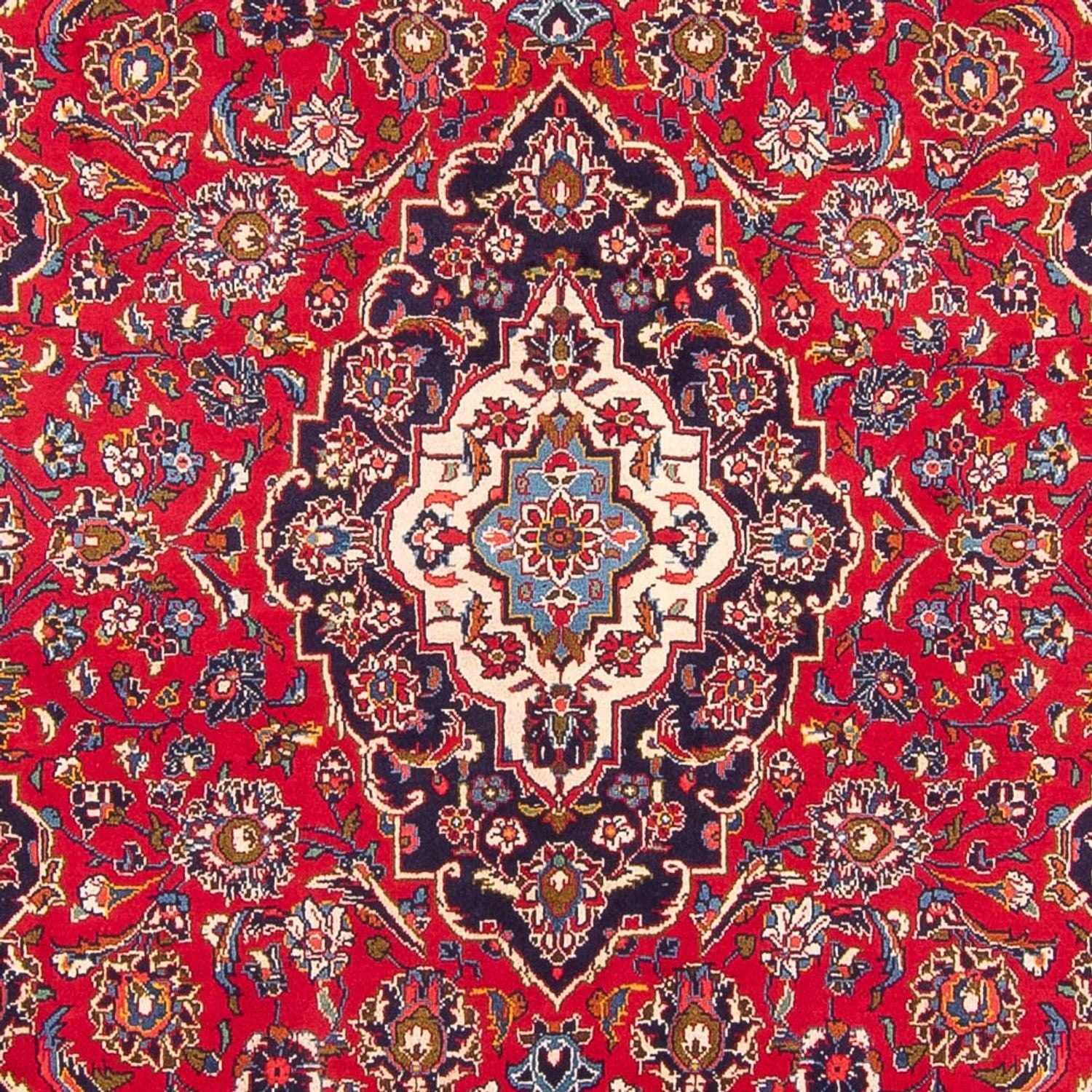 Alfombra persa - Keshan - 310 x 195 cm - rojo