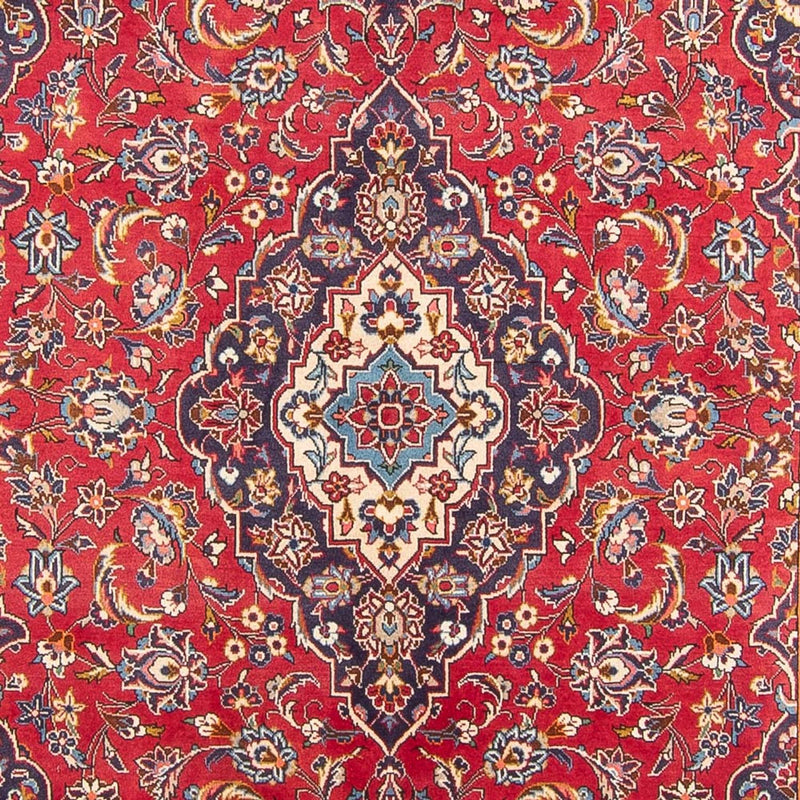 Alfombra persa - Keshan - 303 x 200 cm - rojo