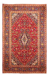 Alfombra persa - Keshan - 303 x 200 cm - rojo