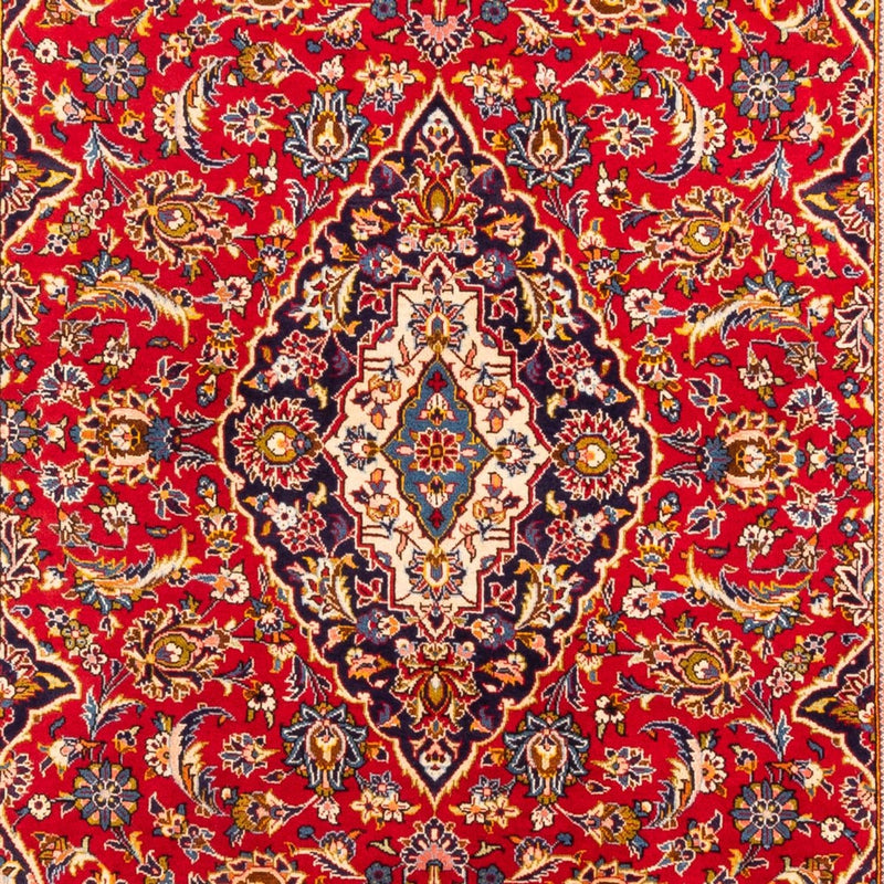 Alfombra persa - Keshan - 303 x 200 cm - rojo