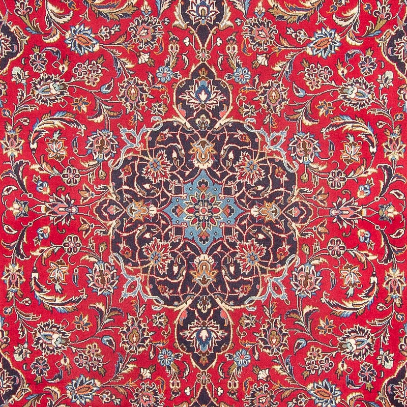 Alfombra persa - Keshan - 306 x 198 cm - rojo