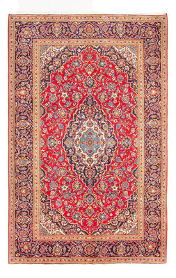 Alfombra persa - Keshan - 298 x 204 cm - rojo