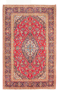 Alfombra persa - Keshan - 298 x 204 cm - rojo