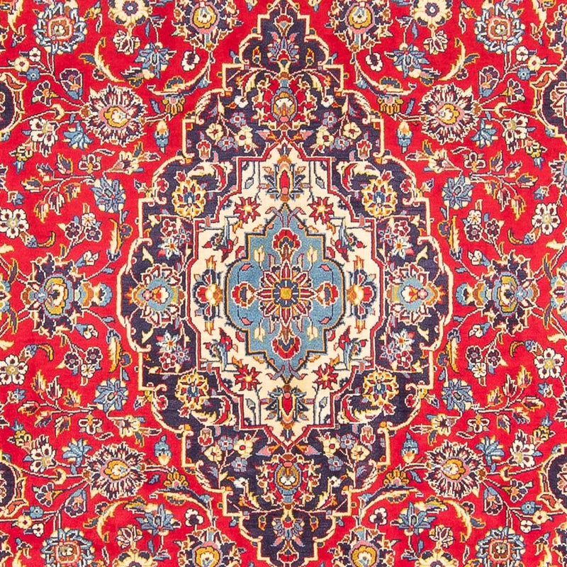 Alfombra persa - Keshan - 298 x 204 cm - rojo