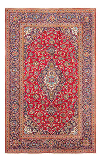 Alfombra persa - Keshan - 307 x 198 cm - rojo
