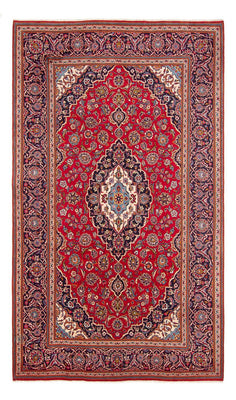 Alfombra persa - Keshan - 310 x 196 cm - rojo