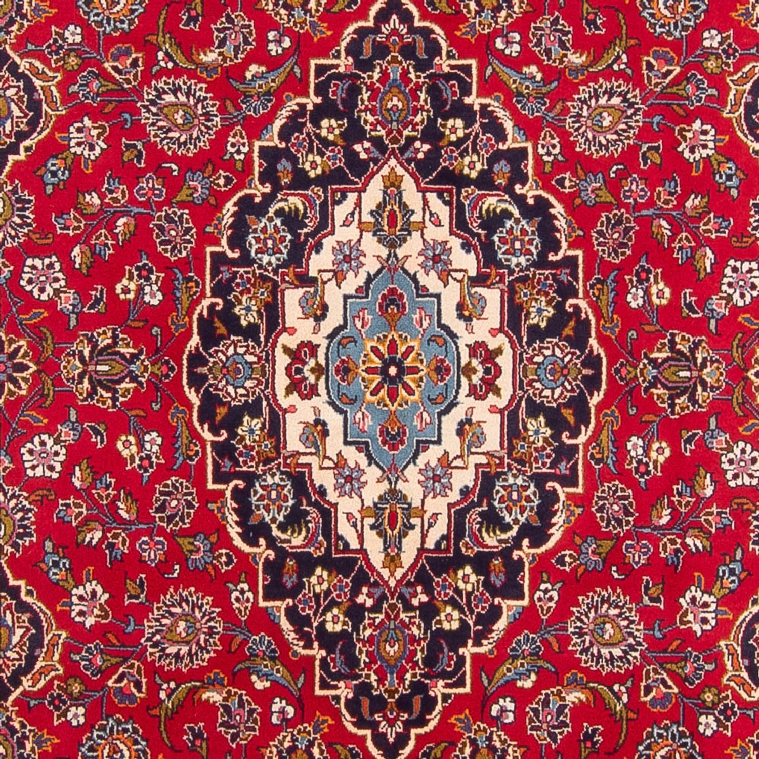 Alfombra persa - Keshan - 310 x 196 cm - rojo