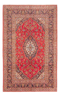 Alfombra persa - Keshan - 304 x 200 cm - rojo