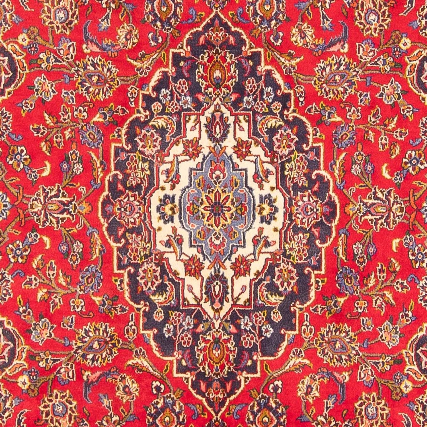 Alfombra persa - Keshan - 304 x 200 cm - rojo