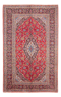 Alfombra persa - Keshan - 300 x 203 cm - rojo