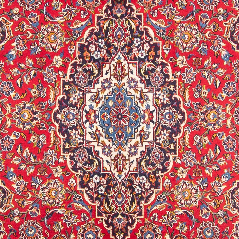 Alfombra persa - Keshan - 300 x 203 cm - rojo