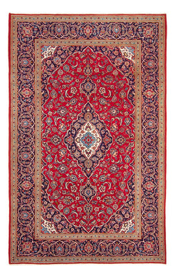 Alfombra persa - Keshan - 302 x 202 cm - rojo