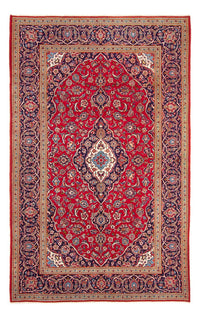 Alfombra persa - Keshan - 302 x 202 cm - rojo