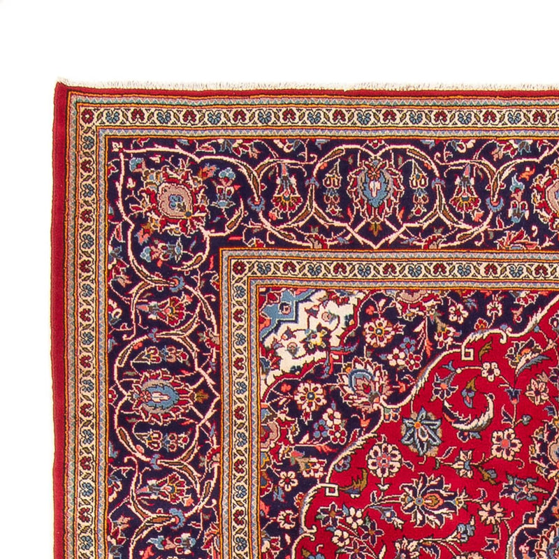 Alfombra persa - Keshan - 302 x 202 cm - rojo