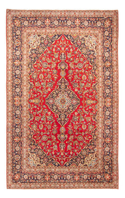 Alfombra persa - Keshan - 305 x 200 cm - rojo