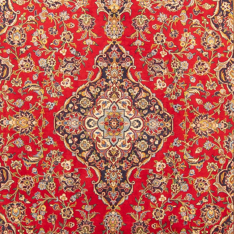 Alfombra persa - Keshan - 305 x 200 cm - rojo