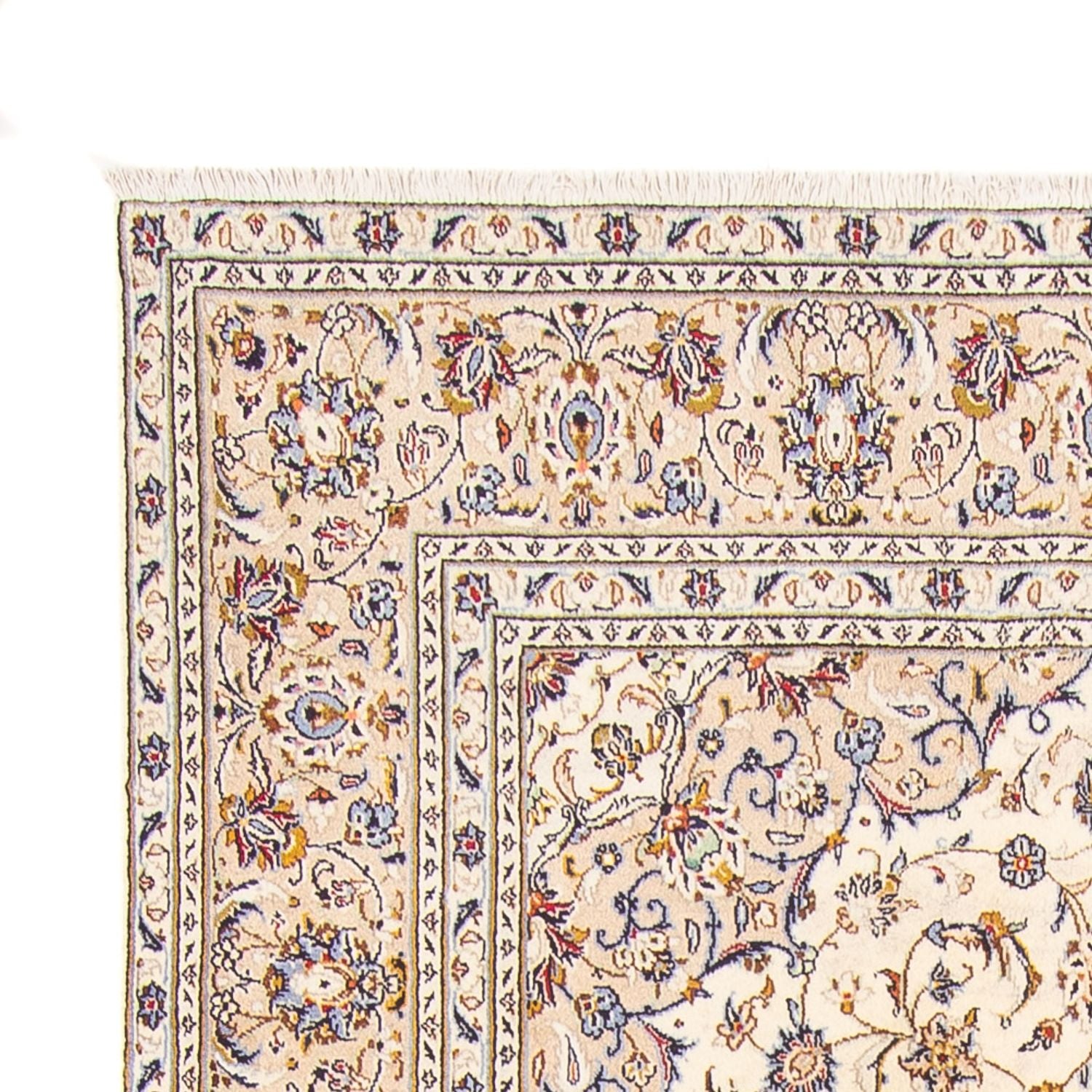 Alfombra persa - Keshan - 310 x 197 cm - crema