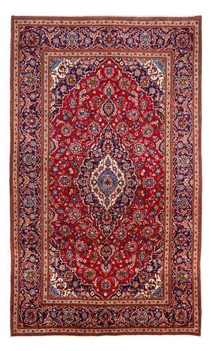 Alfombra persa - Keshan - 306 x 200 cm - rojo