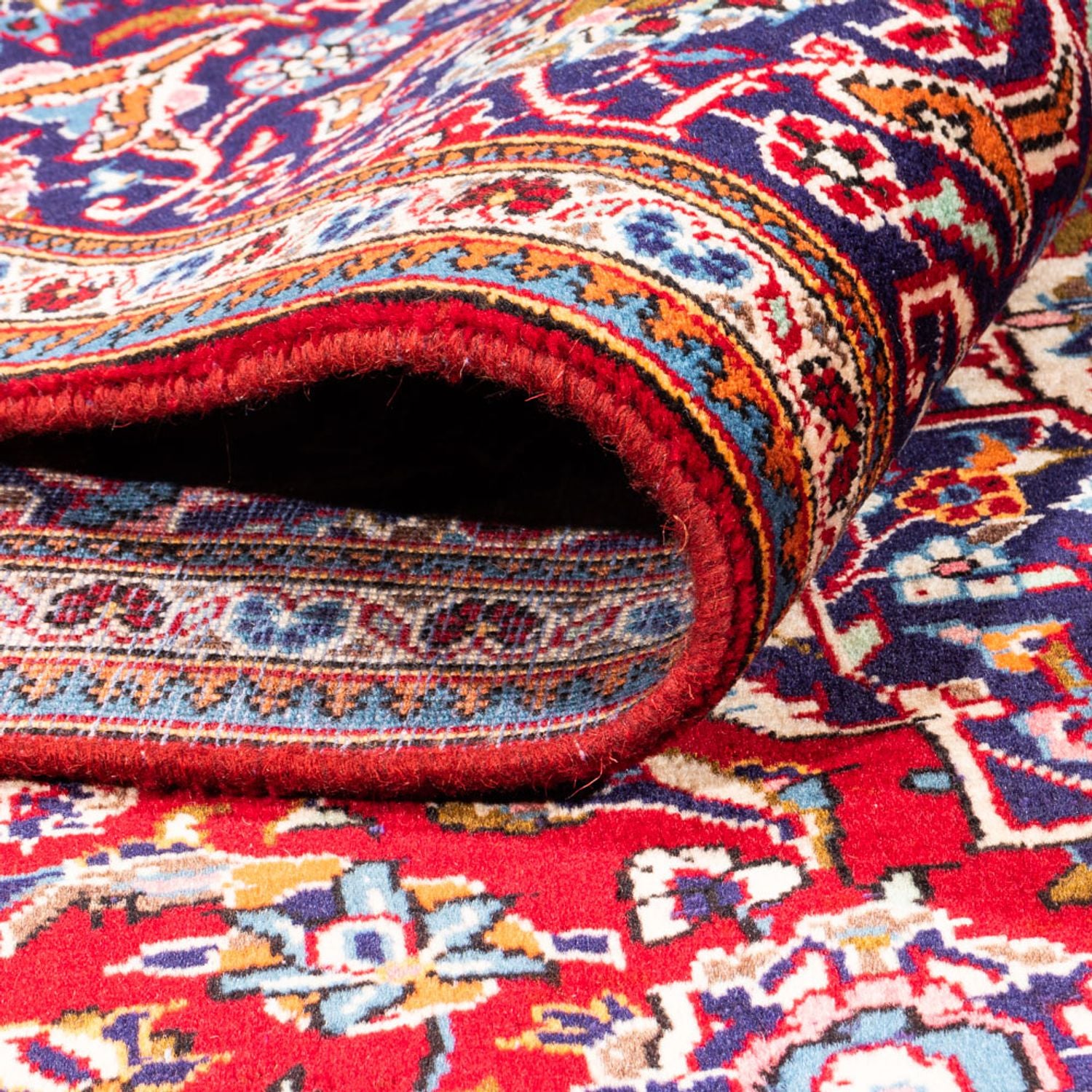 Alfombra persa - Keshan - 306 x 200 cm - rojo