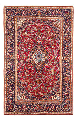 Alfombra persa - Keshan - 303 x 202 cm - rojo