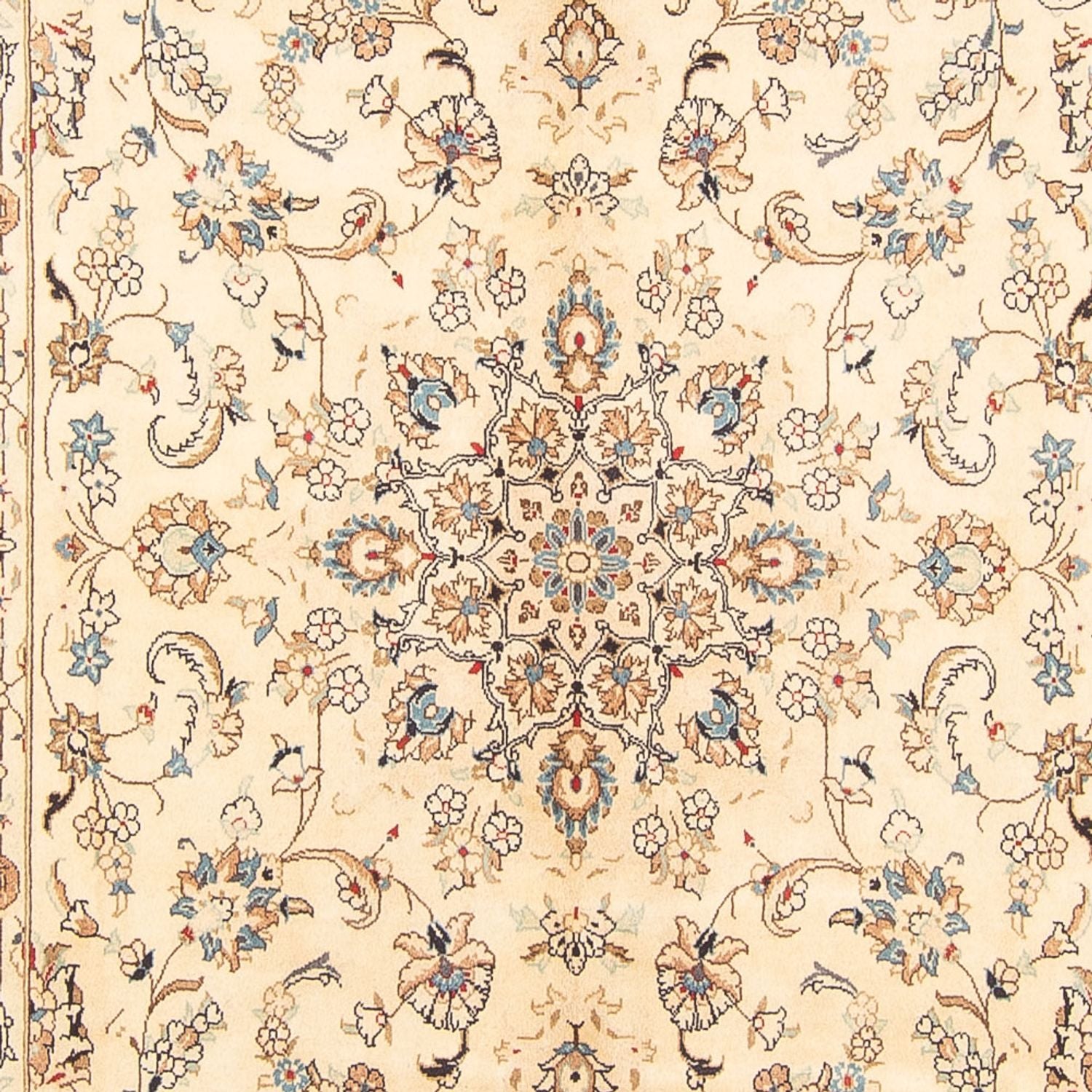 Alfombra persa - Keshan - 316 x 194 cm - beige
