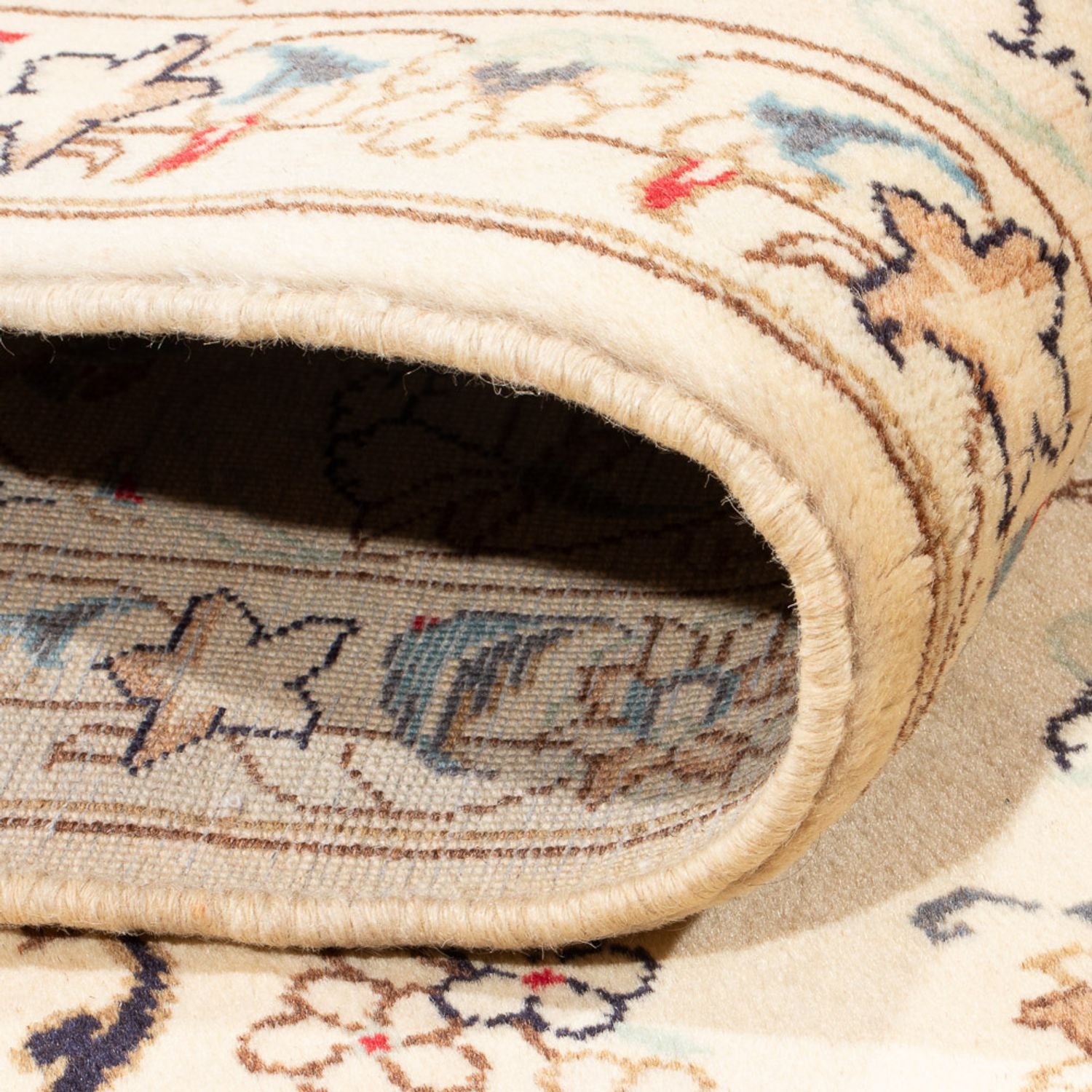 Alfombra persa - Keshan - 316 x 194 cm - beige