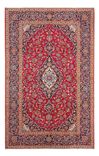 Alfombra persa - Keshan - 302 x 203 cm - rojo